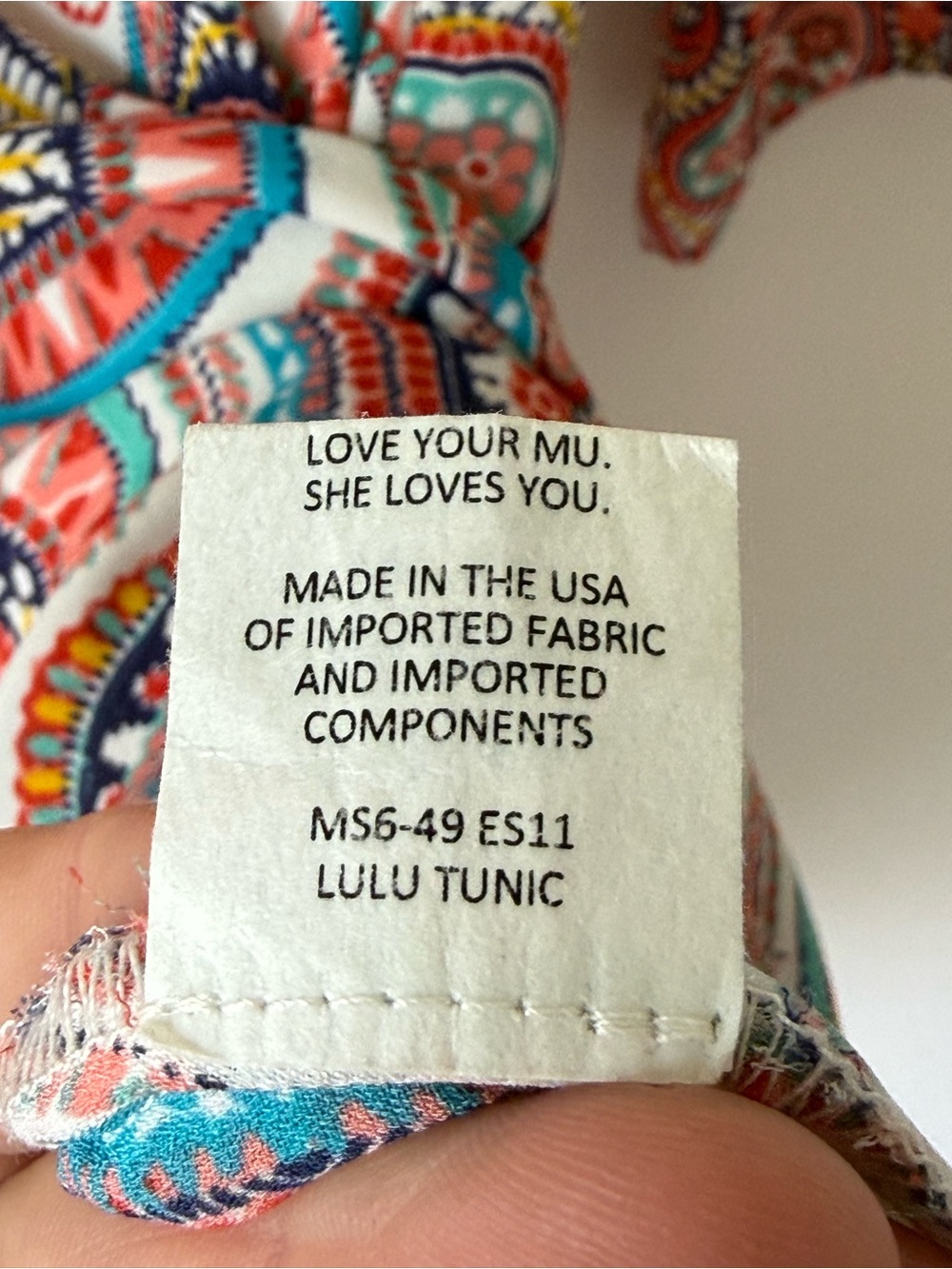 SHOW ME YOUR MUMU Lulu Paisley Tunic Cover Up Mini Dress—SZ. Small - Picture 10 of 14